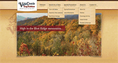Desktop Screenshot of logcabinrentals.com